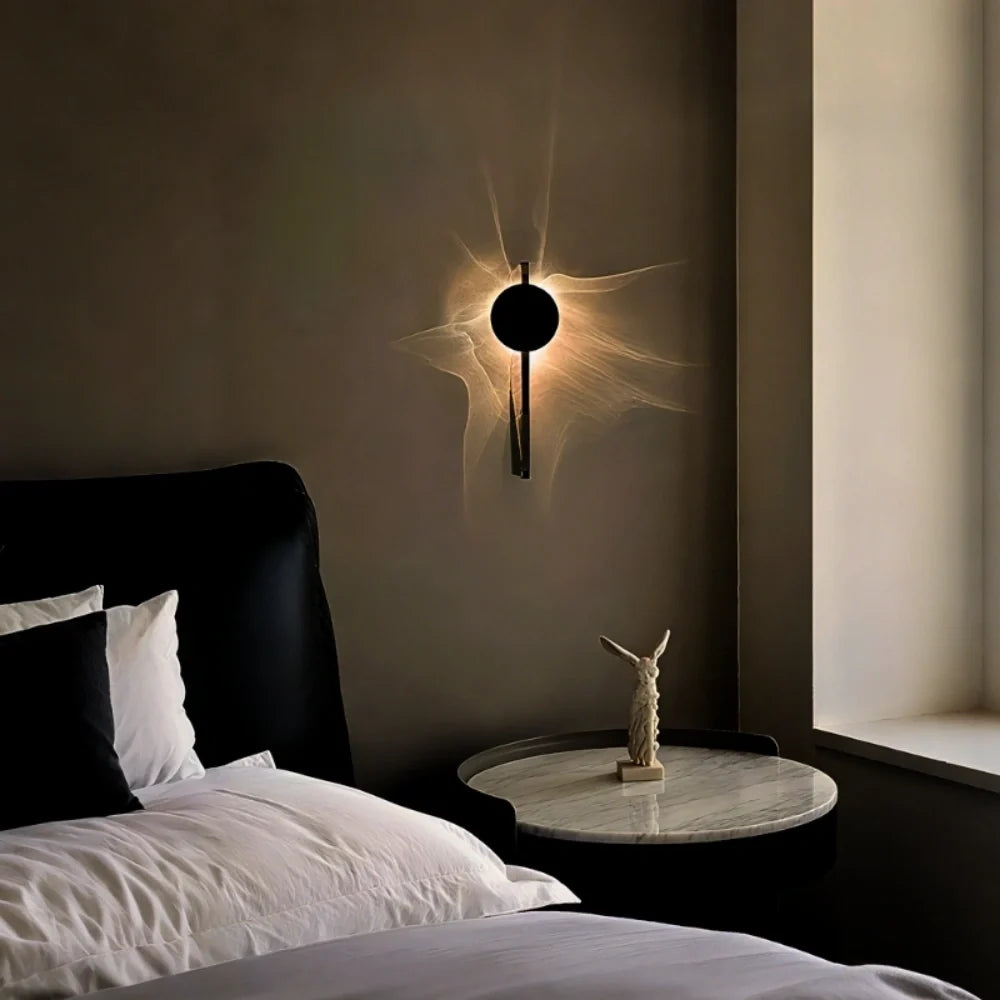 Tidal Ripple Wall Light — modern wall sconce