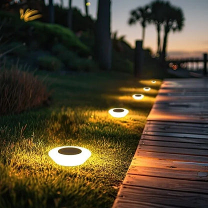 Rust-Proof Solar Ground Lights – Outdoor Pathway & Landscape Lighting