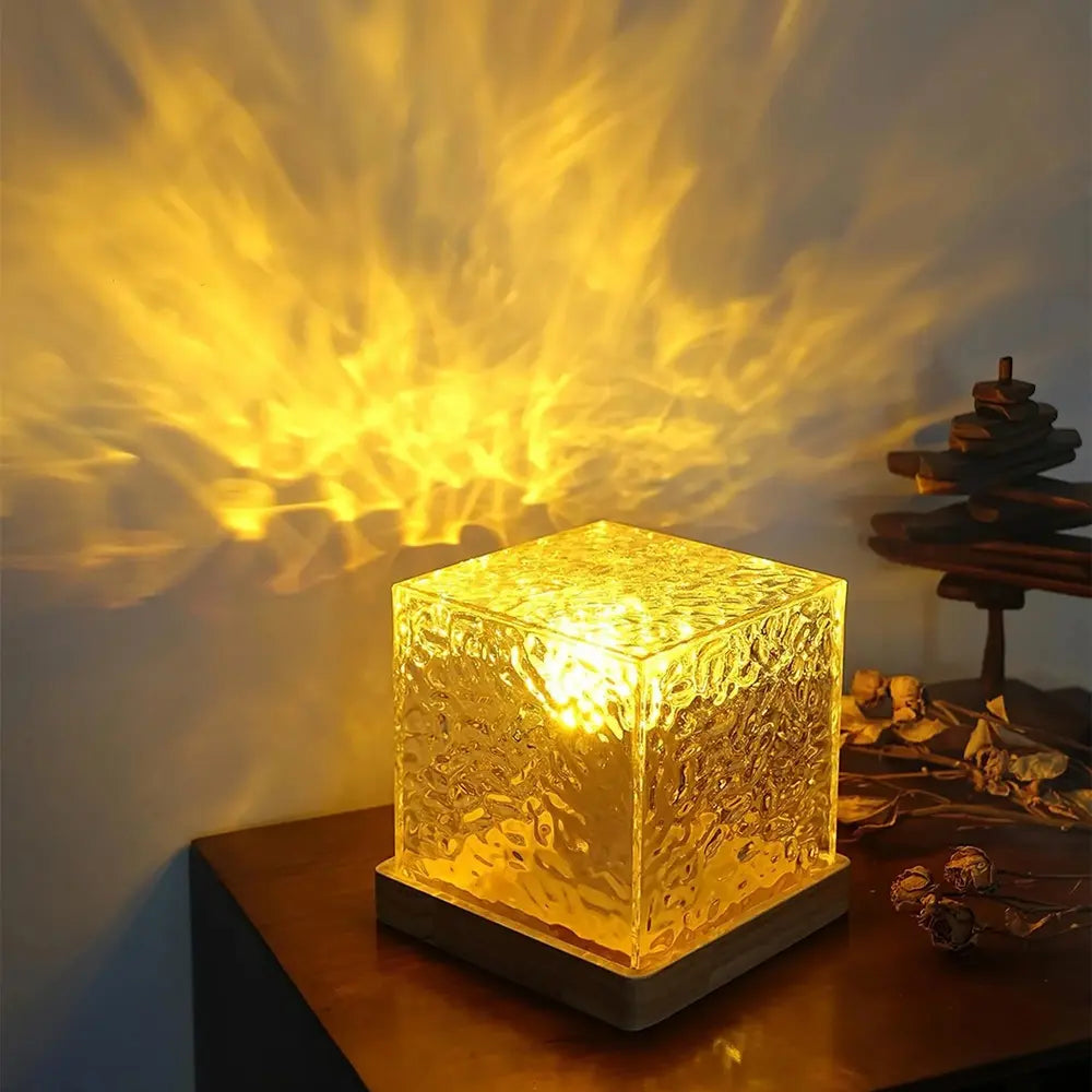 Polar Northern Lights Cube Lamp — mood light with remote (7)