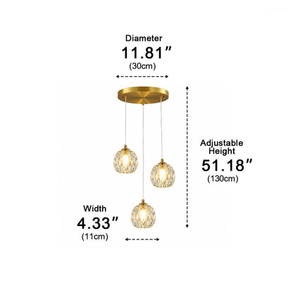 Aurelia Crystal Pendant Light — crystal pendant light (9)