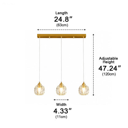 Aurelia Crystal Pendant Light — gold pendant light (11)