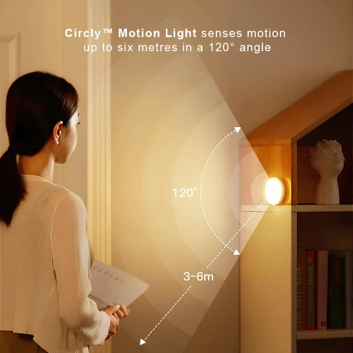 Orbit Motion Sensor Light — stair night light