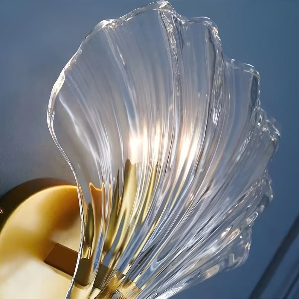 Seren Glass Wall Light — minimalist wall lamp