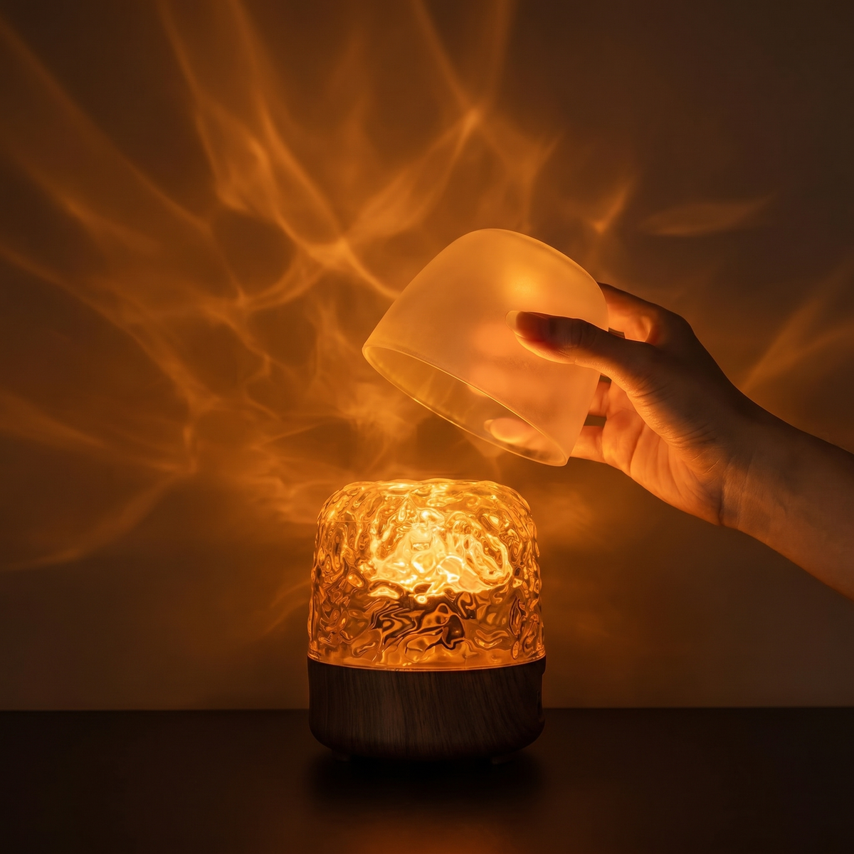 Auria Lumière® Wall Light – Flowing Light & Shadow Wall Art