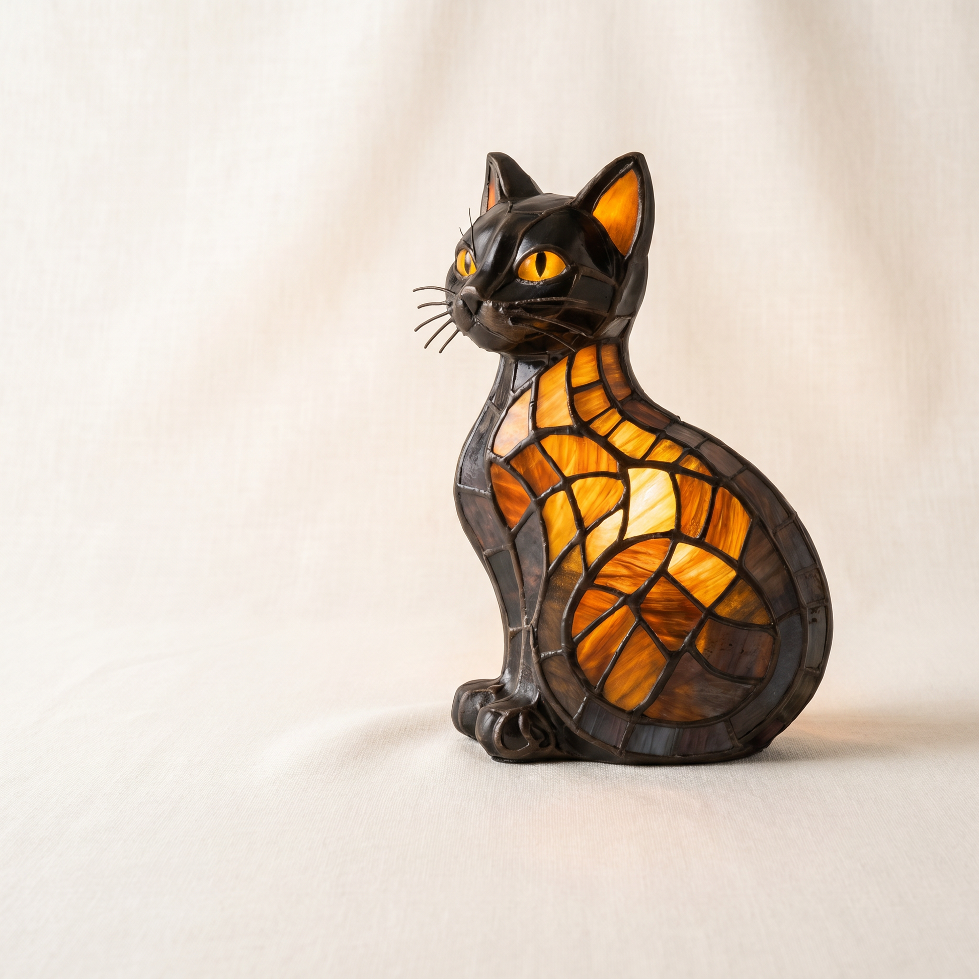 Charming Cat Table Lamp — clean background hero