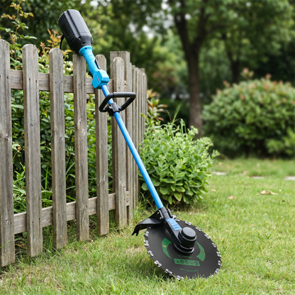 High-Performance Brushcutter — lifestyle garden setting