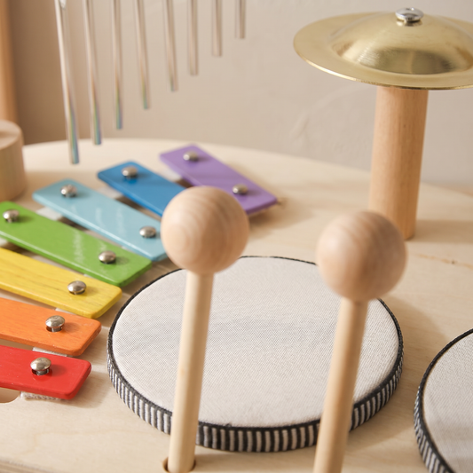 Creative Play | Musical Toy Learning Table with Xylophone & Drums | Engaging Instrument Set for Early Development