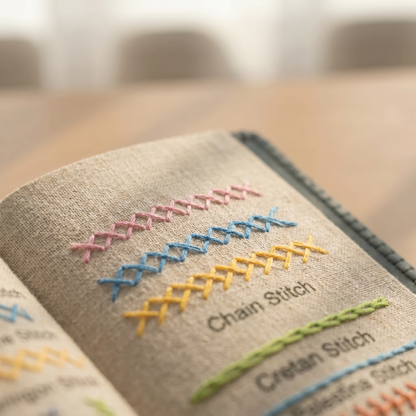 Creative Stitch Collection | Embroidery Kit for Beginners with All Accessories | Mindful Relaxation for Screen-Free Creativity