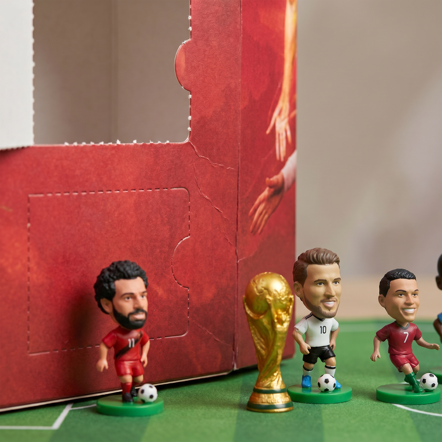 Football Figures | Advent Calendar Set with Daily Surprises | Perfect Gift for Fans