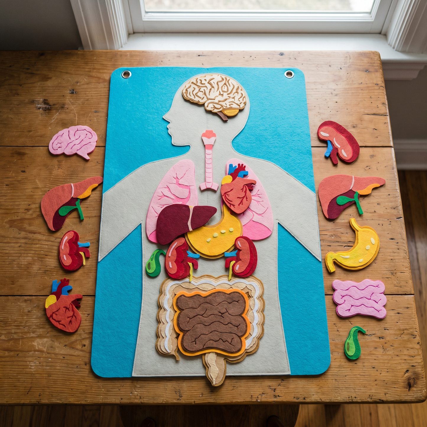 Interactive Learning Set | Educational Toy with Removable Organs | Engaging Activity for Kids Aged 2-4