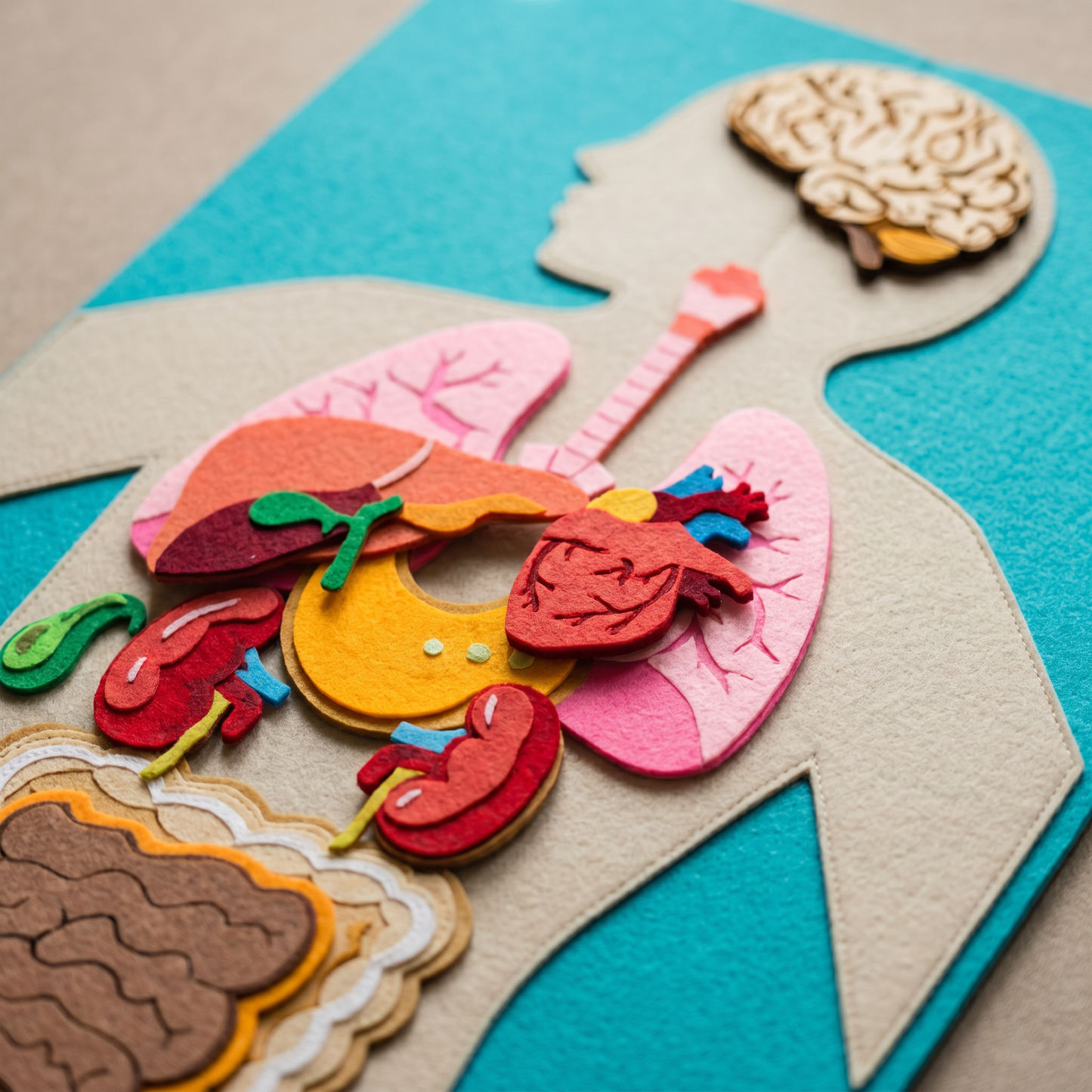 Interactive Learning Set | Educational Toy with Removable Organs | Engaging Activity for Kids Aged 2-4