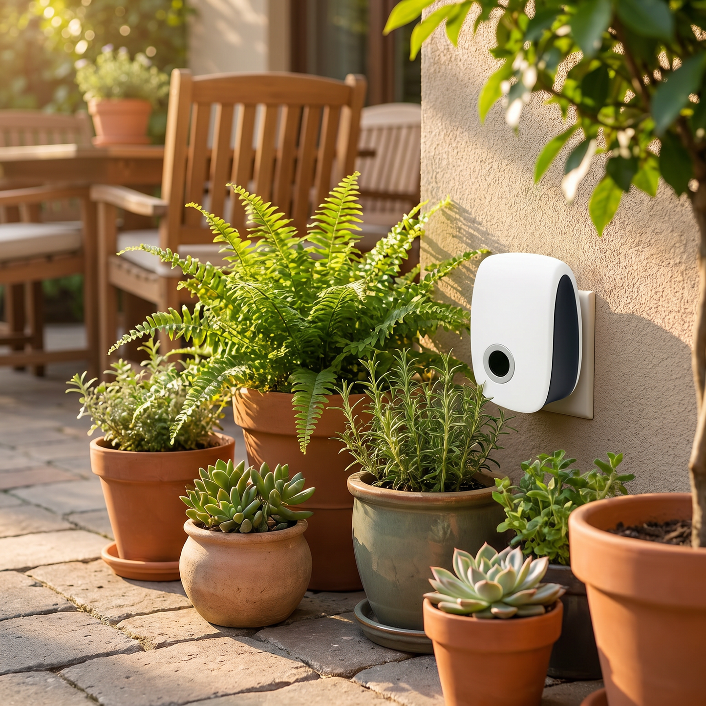 EcoGuard | Ultrasonic Pest Repeller with Adaptive Frequency | Safe, Chemical-Free Solution for Gardens and Yards