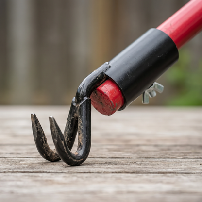 Garden Essentials | Weed Puller Tool with Double Hook Design | Efficient Weed Remover Tool for Tight Spaces