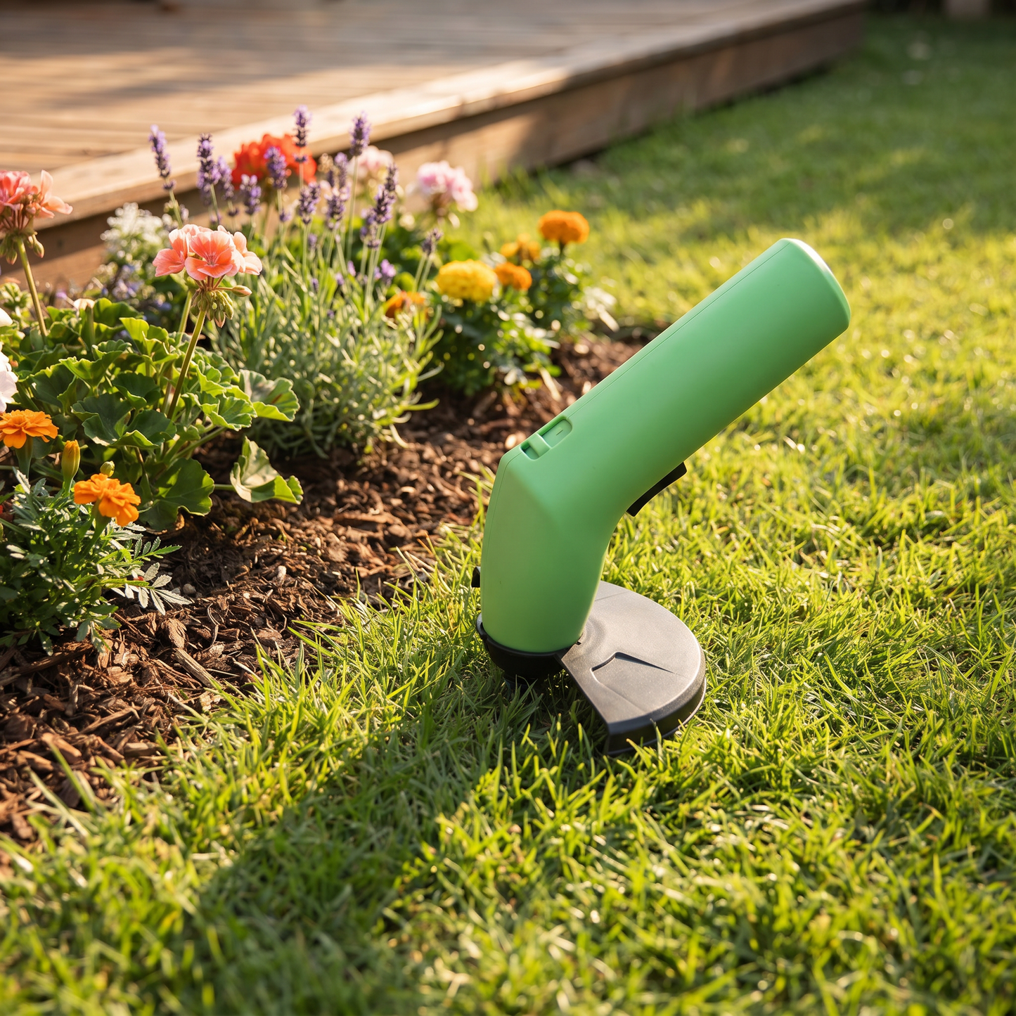 Cordless Weed Trimmer | Adjustable Height Grass Trimmer for Effortless Lawn Care