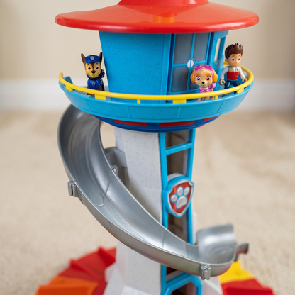 Adventure Playset | Toy Car Set with Slide Tower & Figures | Durable Fun for Imaginative Play