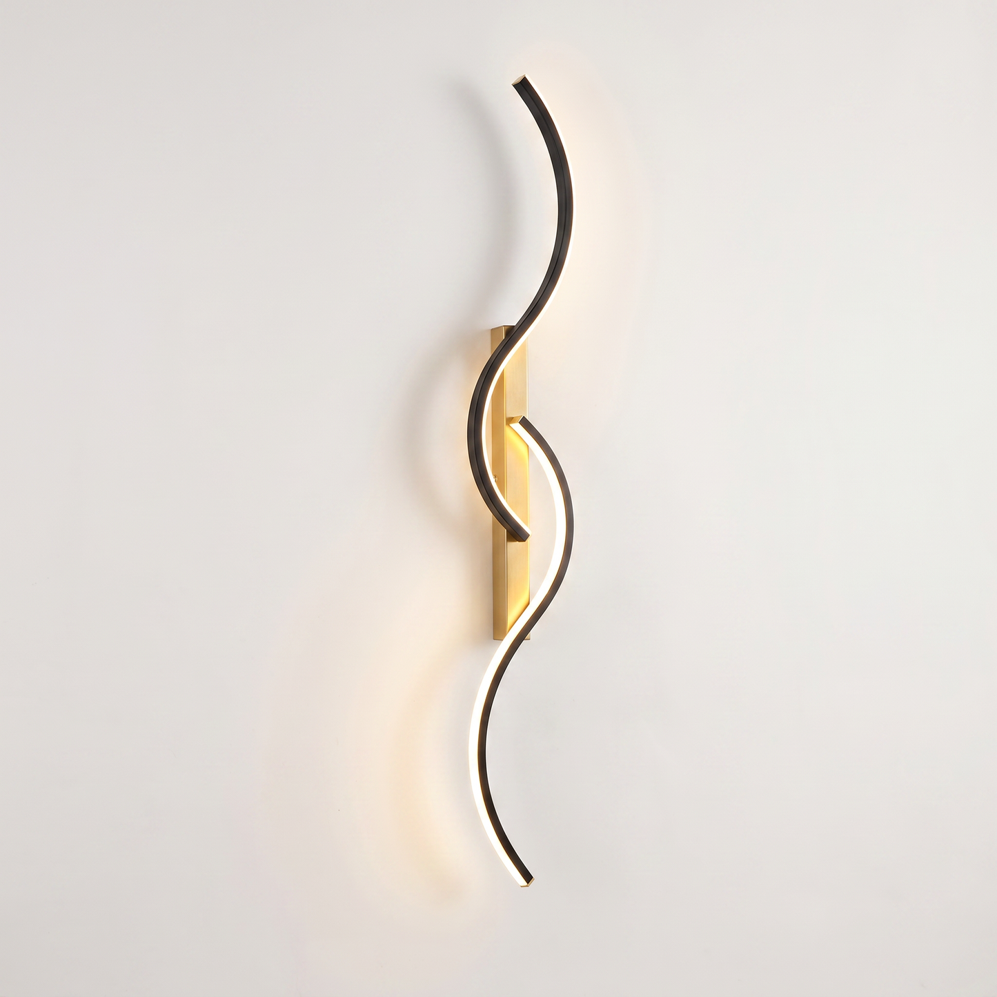 Curved Wall Light | Modern Sconce Light with Energy-Efficient LED | Stylish Design for Ambient Illumination