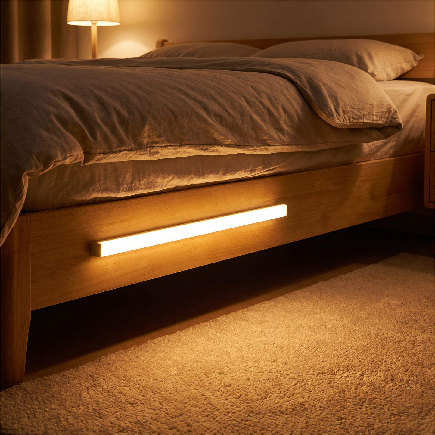 Smart LED Night Light | Motion Sensor Technology with Warm White Glow | Ideal for Safe Navigation at Night