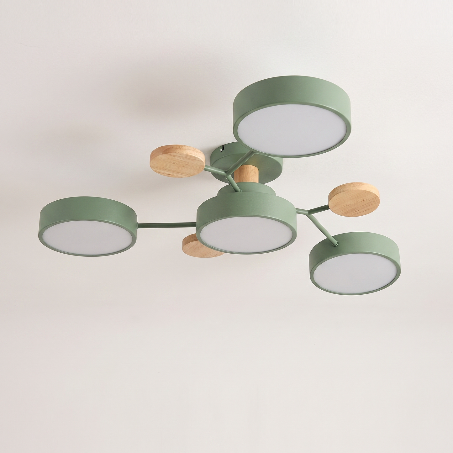 Modern LED Ceiling Light Fixture with Adjustable Brightness | Elegant Design for Stylish Living Spaces