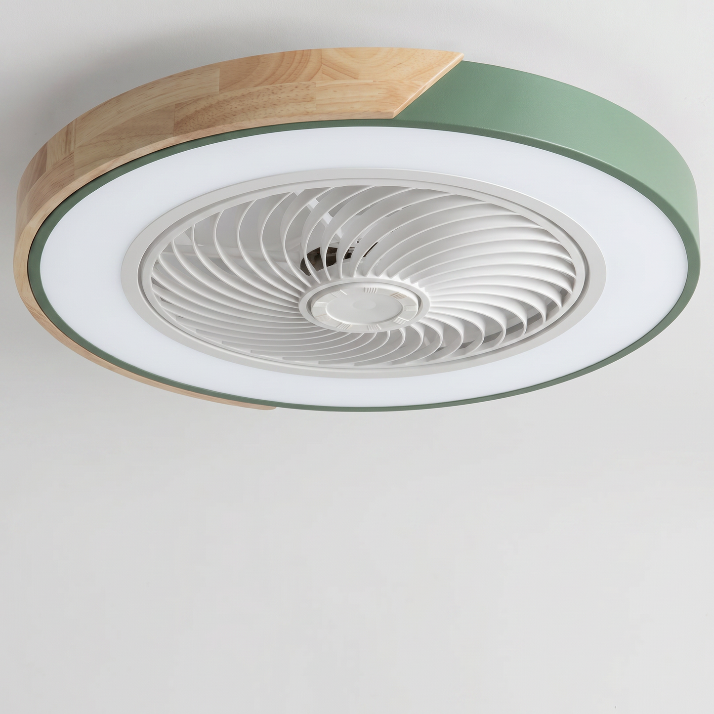 Bladeless Ceiling Fan with Lights & Remote Control | Elegant Modern Design for Quiet Comfort