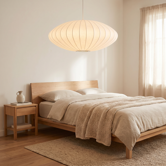 Elegant Minimalist Japandi Ceiling Light Fixture