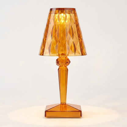 Crystal Touch Lamp | Cordless Bedside Table Lamp with Adjustable Brightness | Elegant Illumination for Any Space
