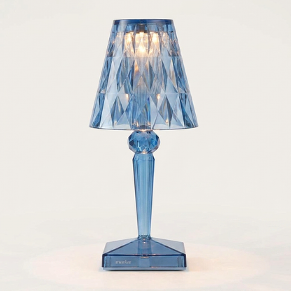 Crystal Touch Lamp | Cordless Bedside Table Lamp with Adjustable Brightness | Elegant Illumination for Any Space