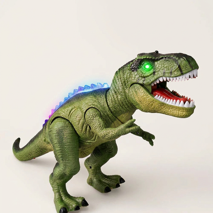 Dino Explorer | Remote Control Dinosaur Toy with LED Lights & Roaring Sounds | Interactive Play for Kids