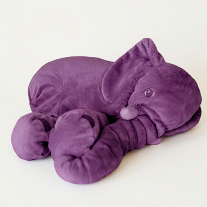 Cozy Companion | Plush Elephant Pillow with Super-Soft Material | Ideal Cushion for Kids' Relaxation