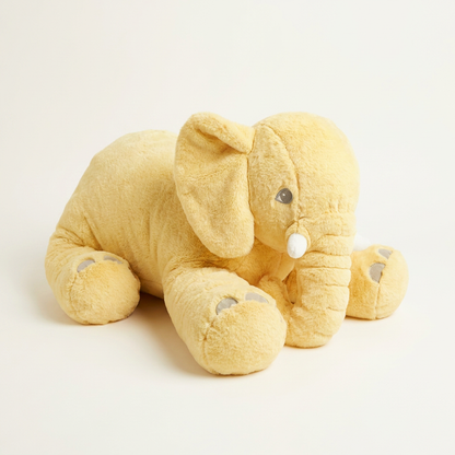 Cozy Companion | Plush Elephant Pillow with Super-Soft Material | Ideal Cushion for Kids' Relaxation
