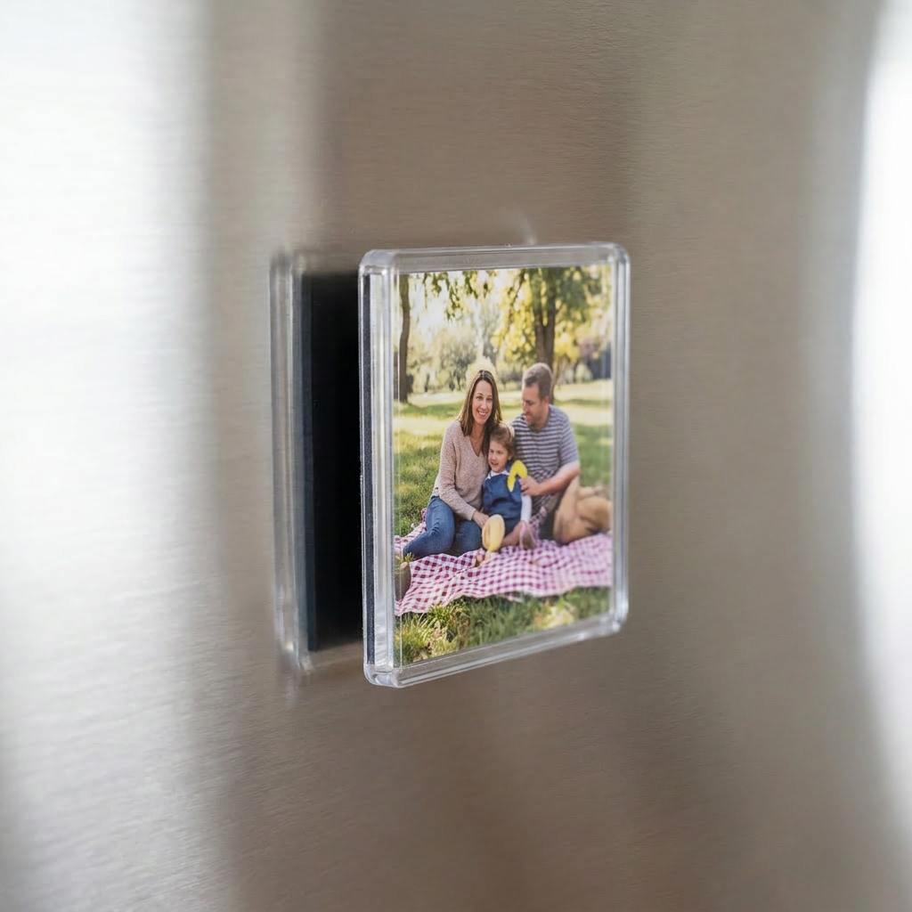 Family Memories | DIY Photo Magnet Kit with Customizable Design | Creative Craft for Lasting Keepsakes
