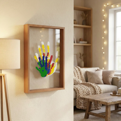 Family Handprint Memory Frame Kit | DIY Keepsake for Lasting Memories
