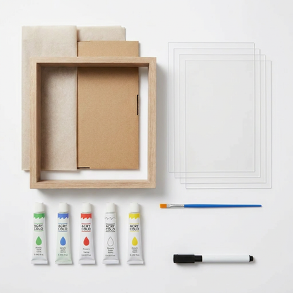Family Handprint Memory Frame Kit | DIY Keepsake for Lasting Memories