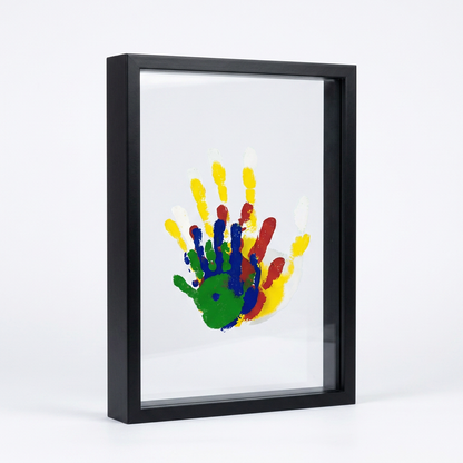 Family Handprint Memory Frame Kit - Black
