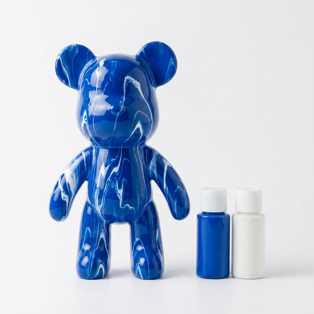 DIY Bear Painting Set - Blue