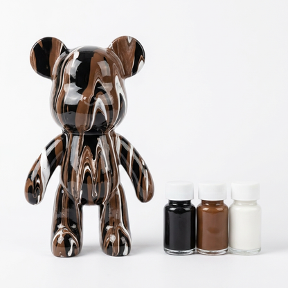 DIY Bear Painting Set - Black/Brown