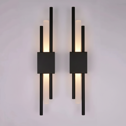 Glitch Wall Light Sconce Black — hero