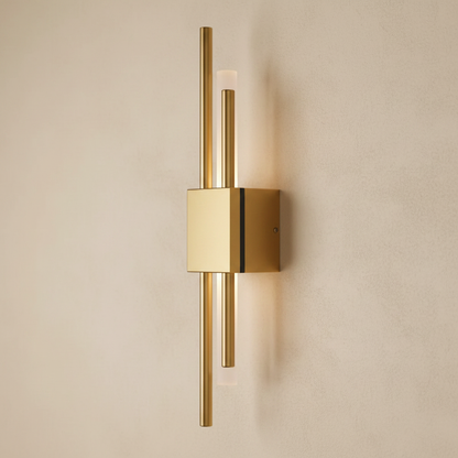 Glitch Wall Light Sconce Gold & Black — alternate angle