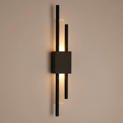 Glitch Wall Light Sconce Black — detail