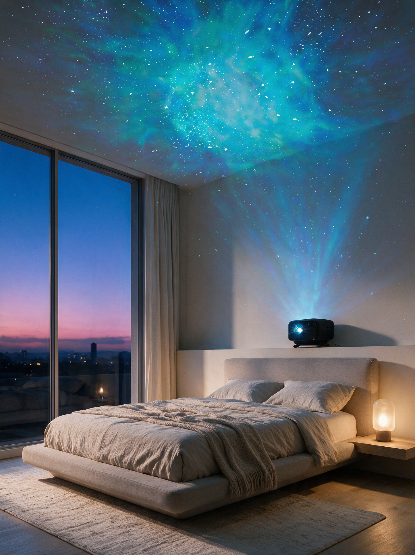 Nova galaxy projector bedroom ceiling star and nebula projection