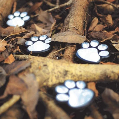PawGlow™ Solar Paw Print Garden Lights – Dusk Sensor Outdoor Décor Lights