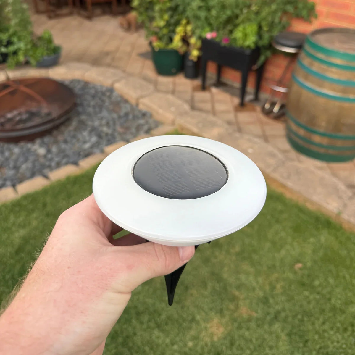 Rust-Proof Solar Ground Lights – Outdoor Pathway & Landscape Lighting