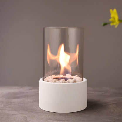 Ember Tabletop Fire Lamp — glass flame lamp (7)