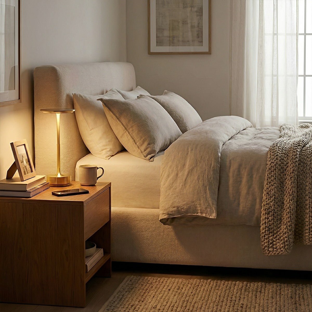 Halo Rechargeable Table Lamp — dimmable table lamp (6)