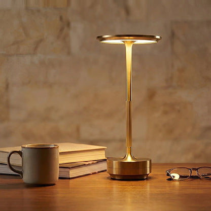 Halo Rechargeable Table Lamp — dimmable table lamp
