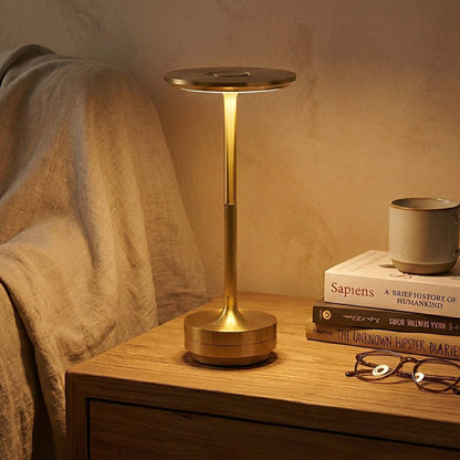 Halo Rechargeable Table Lamp — cordless LED touch lamp