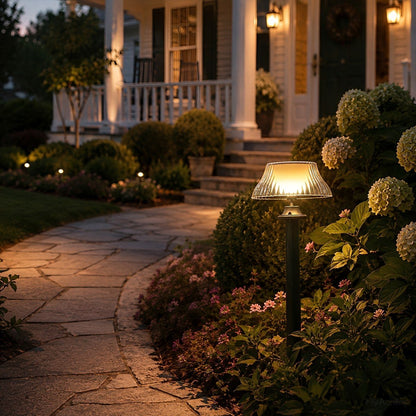 Morel Solar Pathway Light — garden path lighting