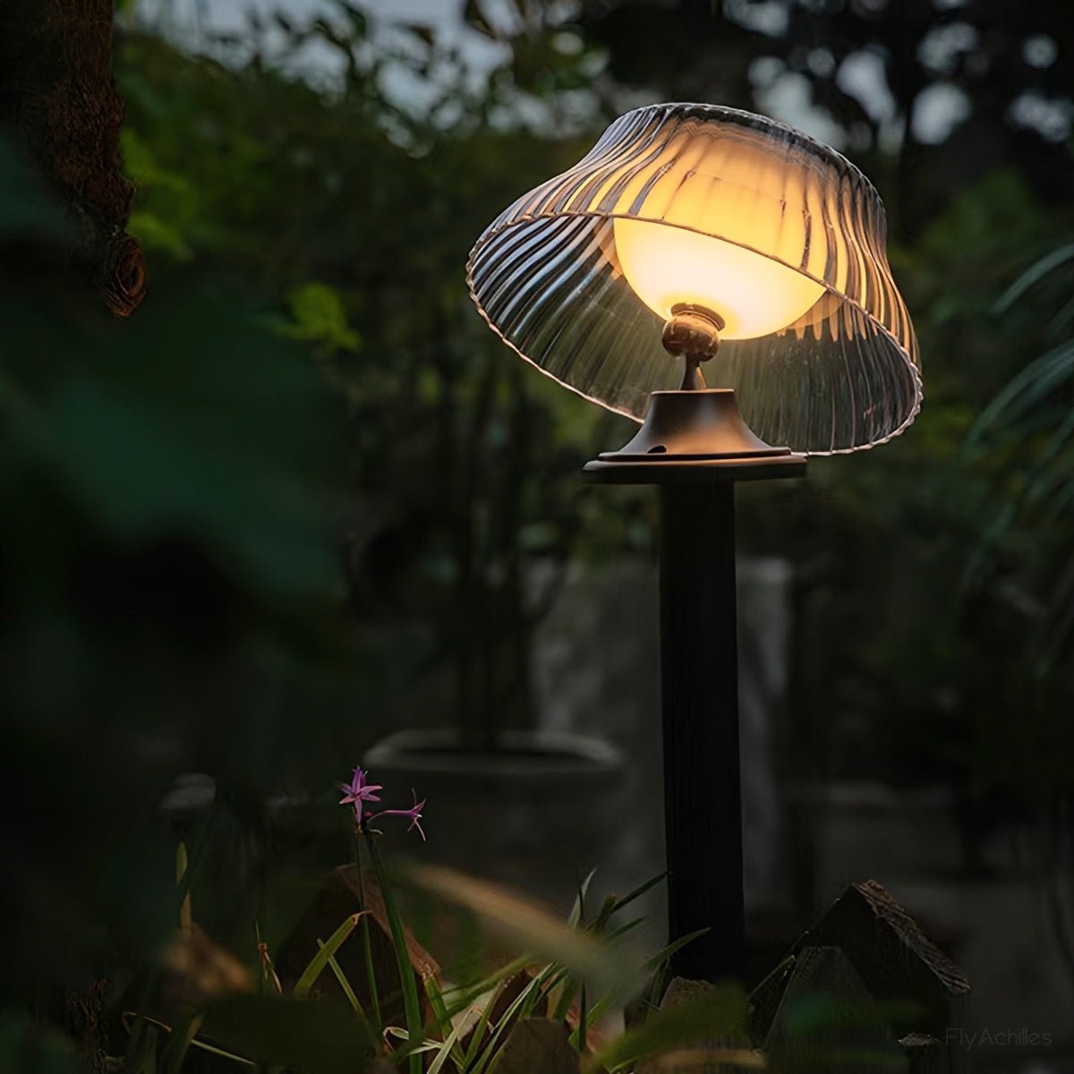 Morel Solar Pathway Light — mushroom solar garden light (5)